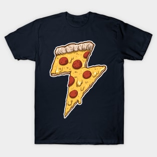 Thunder Cheesy Pizza T-Shirt